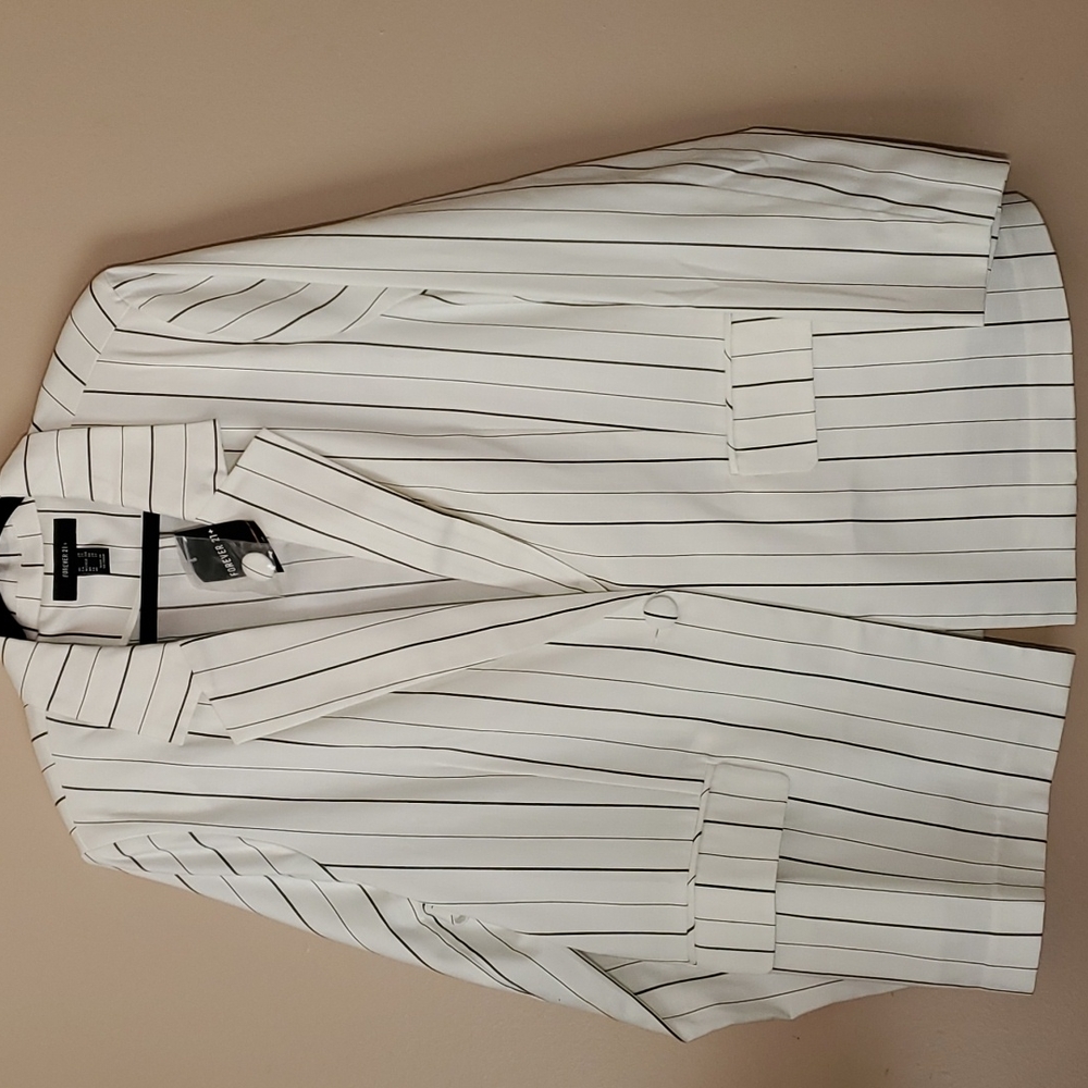 F21 Plus Size Career Jacket